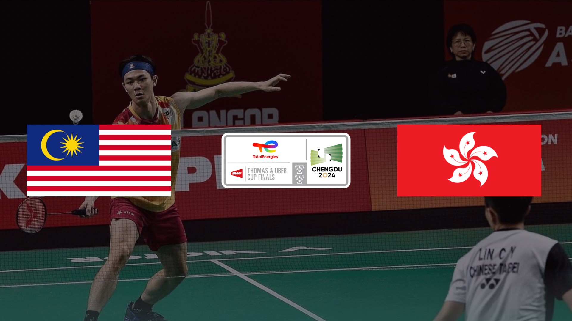 Siaran Langsung Thomas Cup: Malaysia vs Hong Kong (Live Streaming)