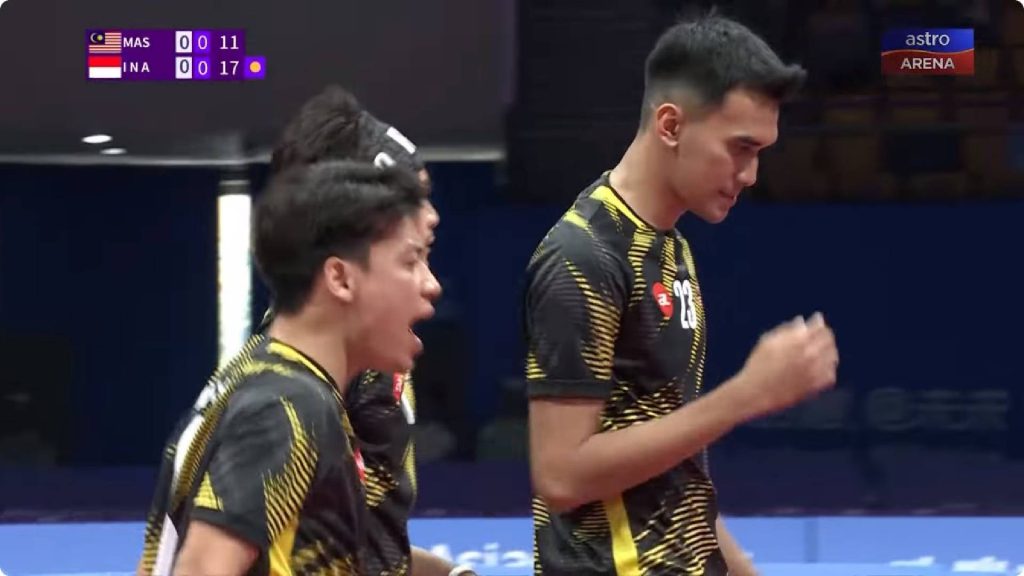 Asian Games: Regu Malaysia ‘Libas’ Indonesia