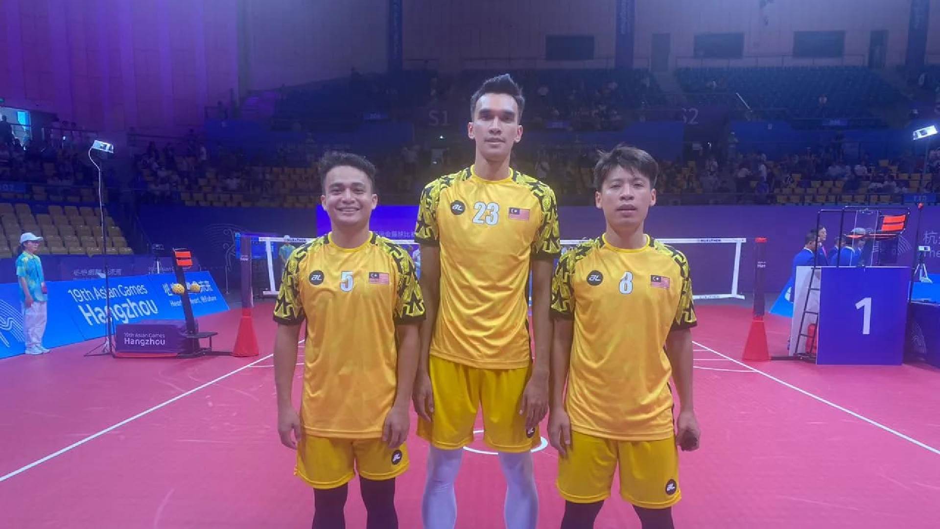 Asian Games: Regu Malaysia Bangkit ‘Libas’ Vietnam