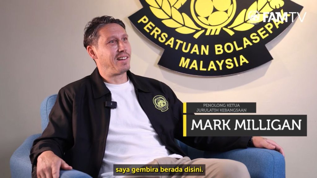 Mark Milligan Rasmi Penolong Jurulatih Harimau Malaya