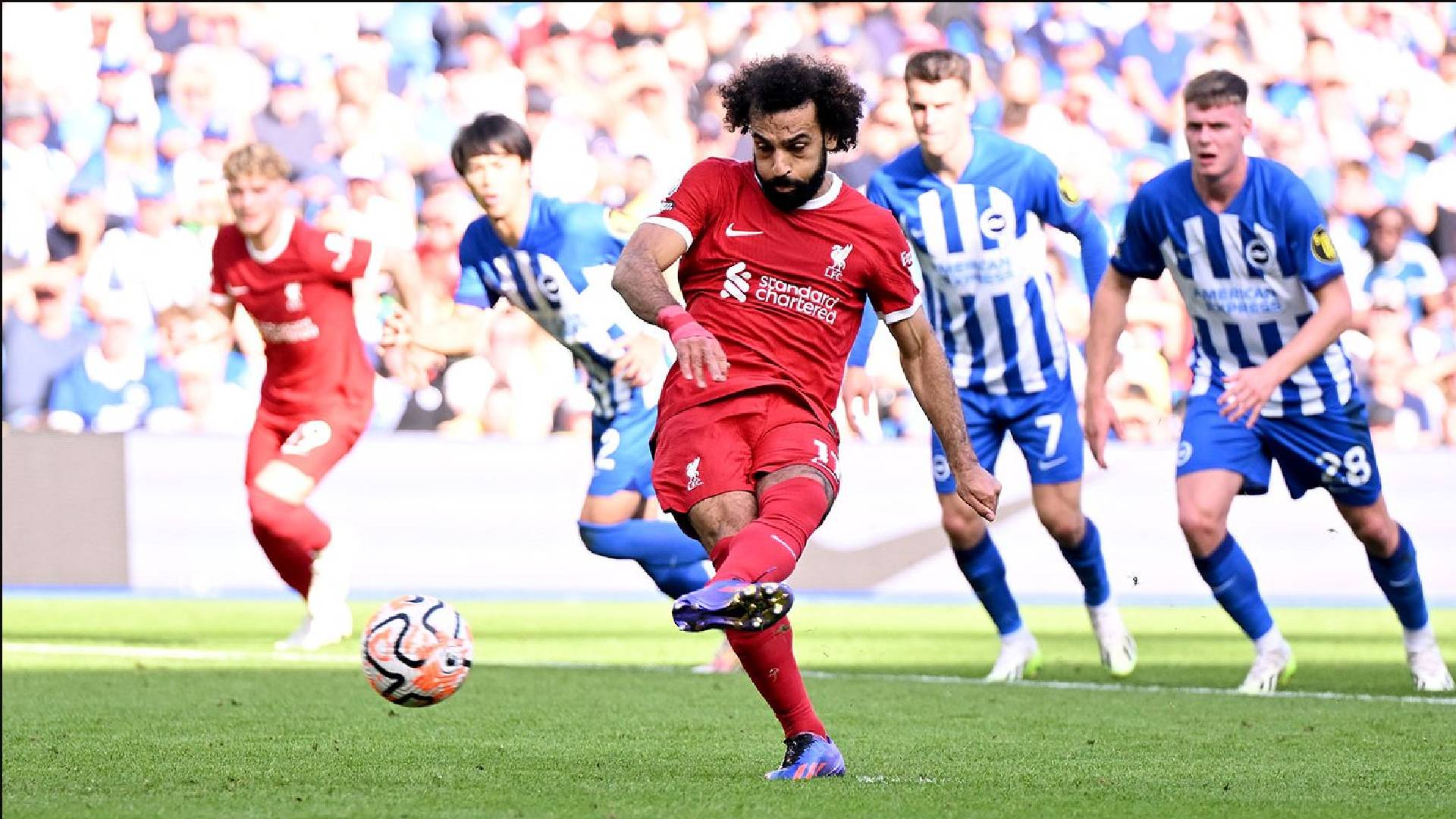 Mo Salah Brighton EPL Liverpool FC 1 EPL: Liverpool & Brighton Sama-Sama Gagah