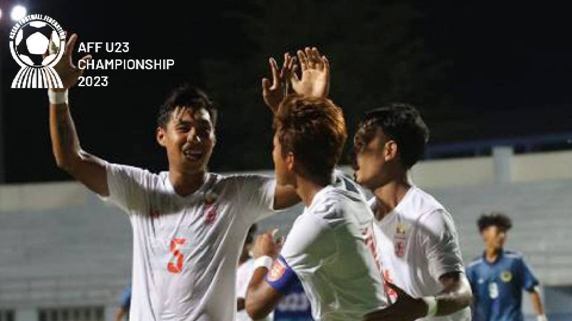 AFF U23: Myanmar Tewaskan Brunei