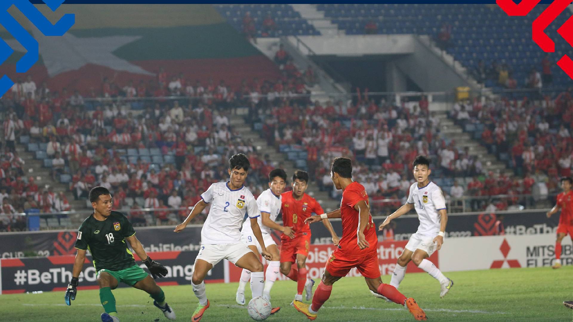Myanmar Laos Piala AFF 2022 Myanmar Football Federation Piala AFF: Maung Lwin Wira Myanmar Ikat Laos