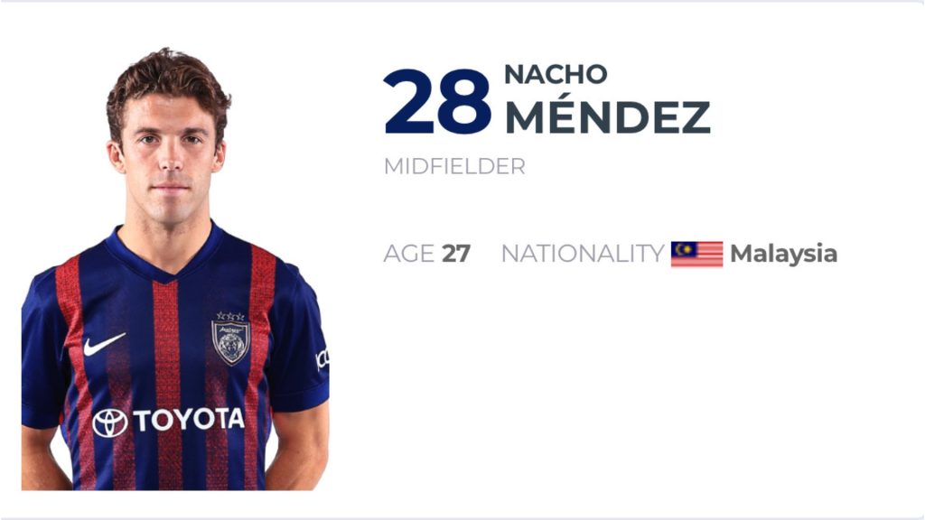 Nacho Mendez JDT 3 Hajat Peter Cklamovski Tertangguh Sekali Lagi