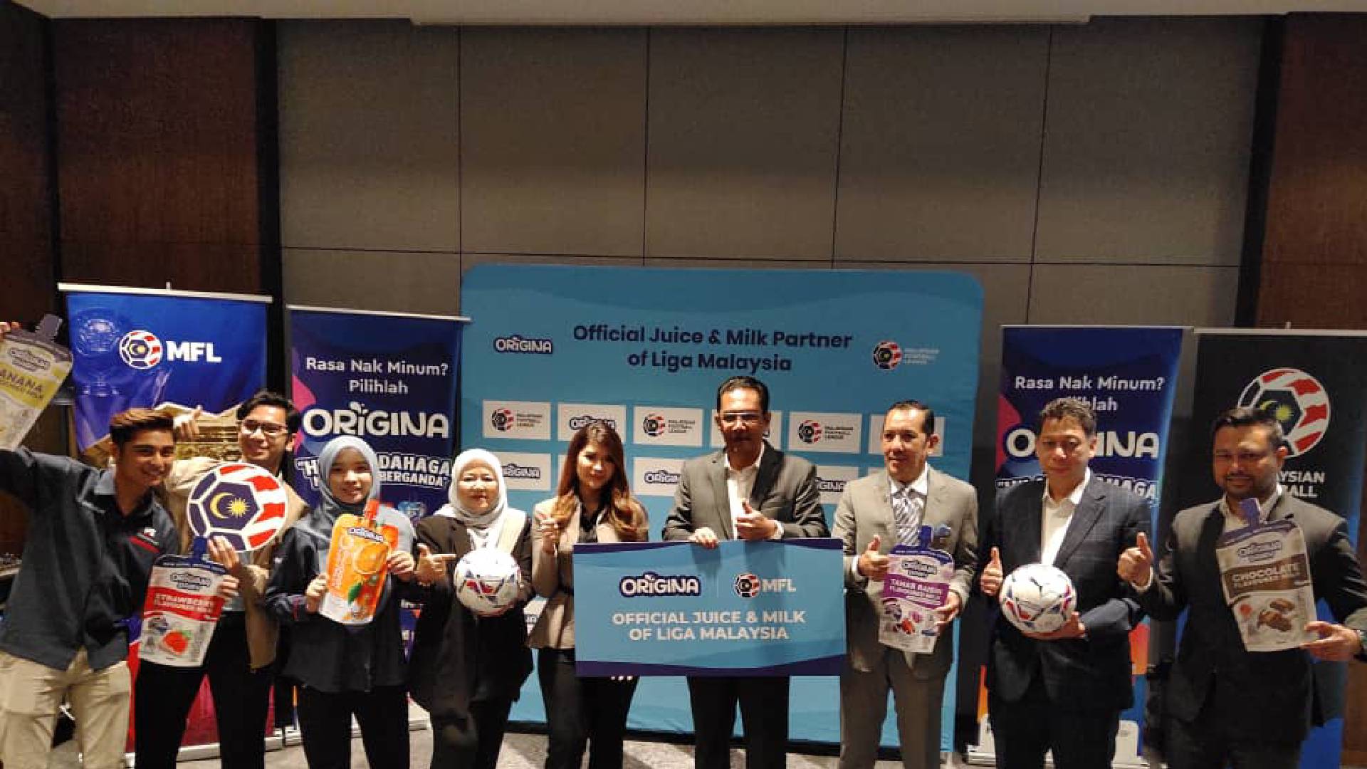 Origina Malaysia Football League Syafiq Freman Makanbola MFL Umum Usahasama Strategik Dengan Origina