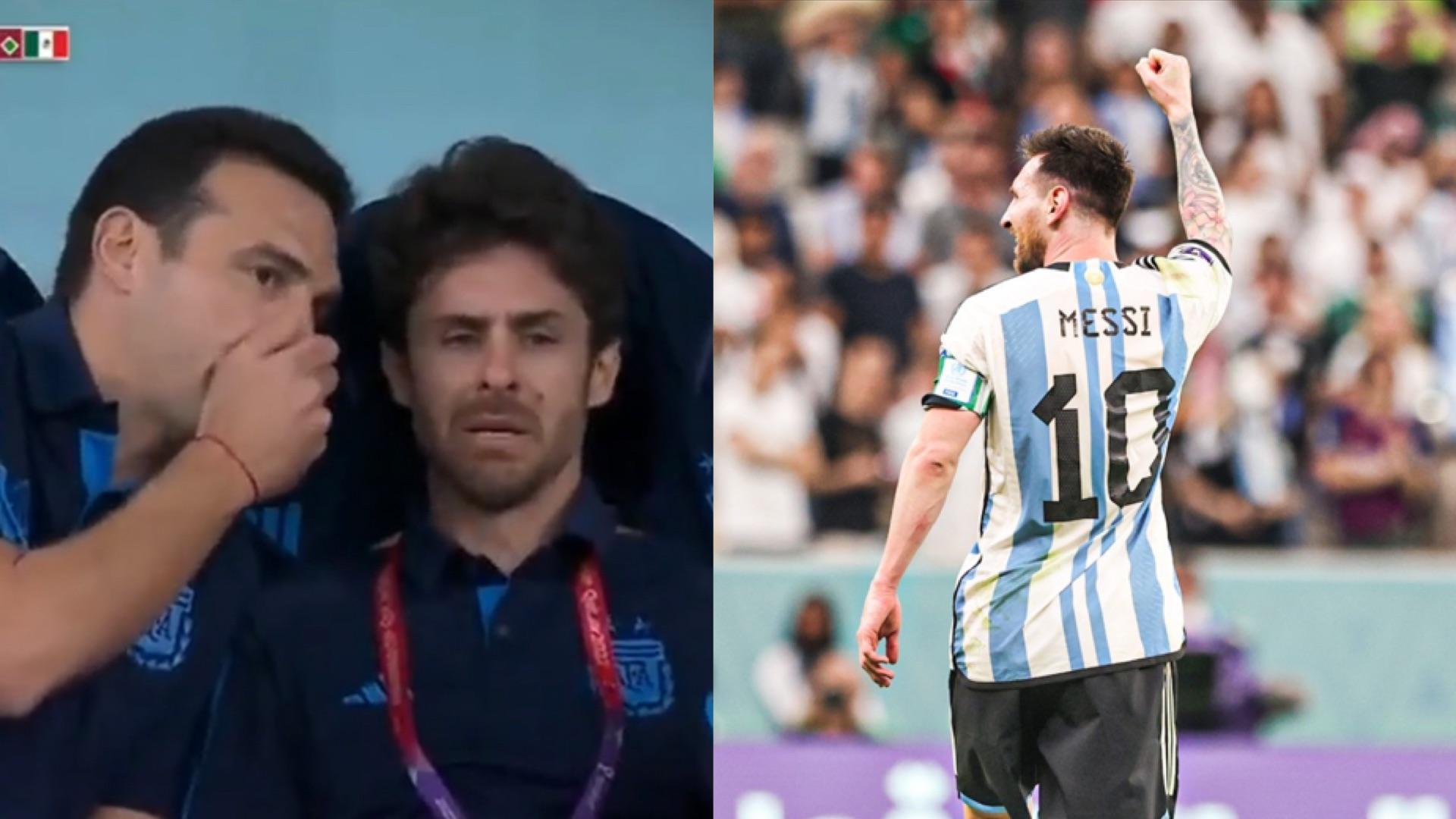 Pablo aimar 1 Pablo Aimar Menangis Selepas Messi Jaringkan Gol