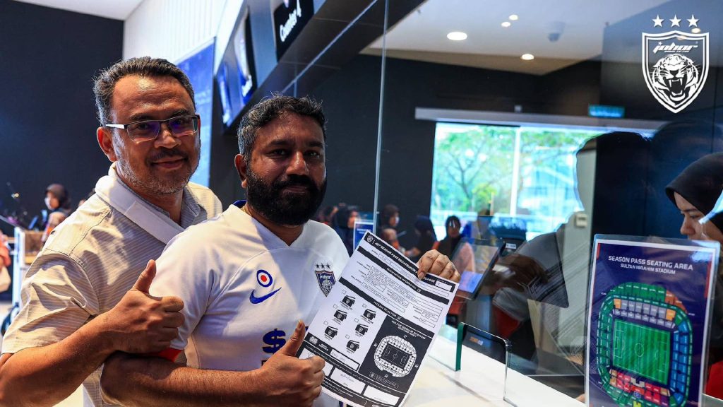 JDT Perkenal Tawaran Lumayan Kepada Pemegang Pas Bermusim Pasukan