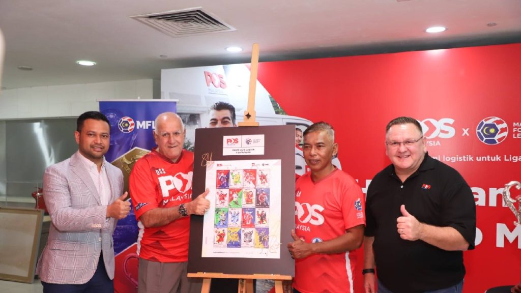 Pos Malaysia Keluarkan Setem Unik Edisi Khas Piala Malaysia