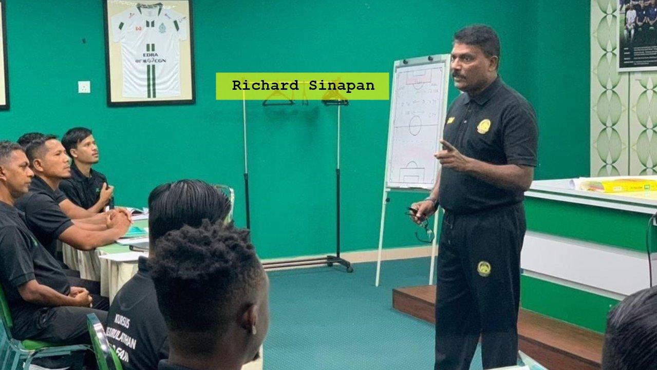 Richard Sinapan Melaka FAM Sudah Jumpa Ariff Isu Pegawai Melaka Bersikap Biadap Ketika Kursus Kejurulatihan