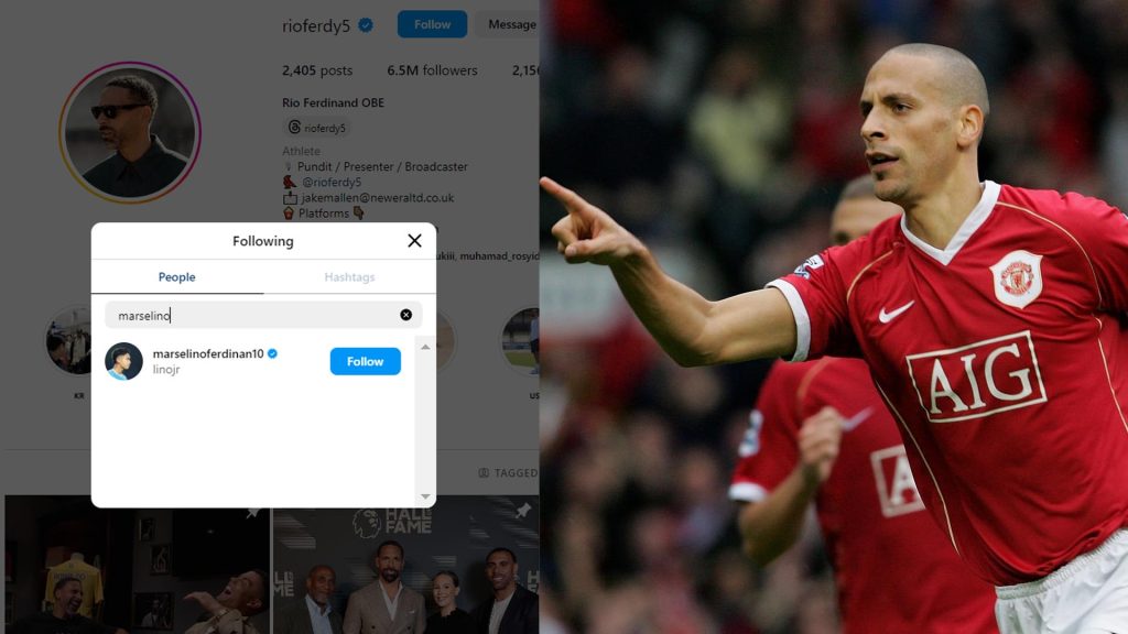 Legenda Man United Follow Marselino Ferdinan
