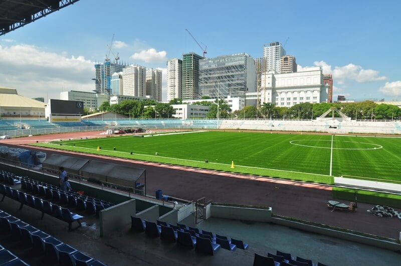 Kesemua Stadium Sukan Sea Manila Bakal Guna Rumput Tiruan