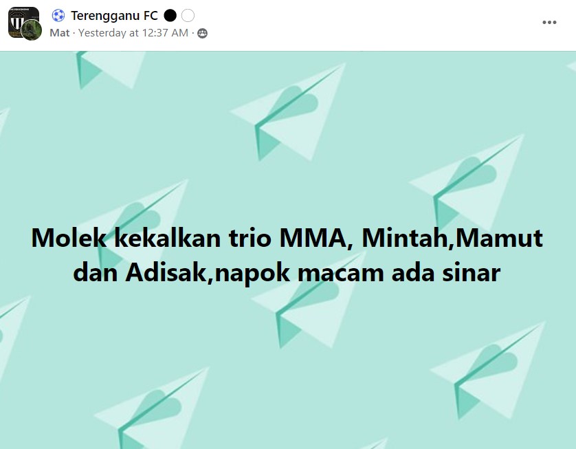 Screenshot 2023 04 08 142748 1 Penyokong Terengganu Berharap Trio MMA Dikekalkan Screenshot 2023 04 08 142748 1 Penyokong Terengganu Berharap Trio MMA Dikekalkan