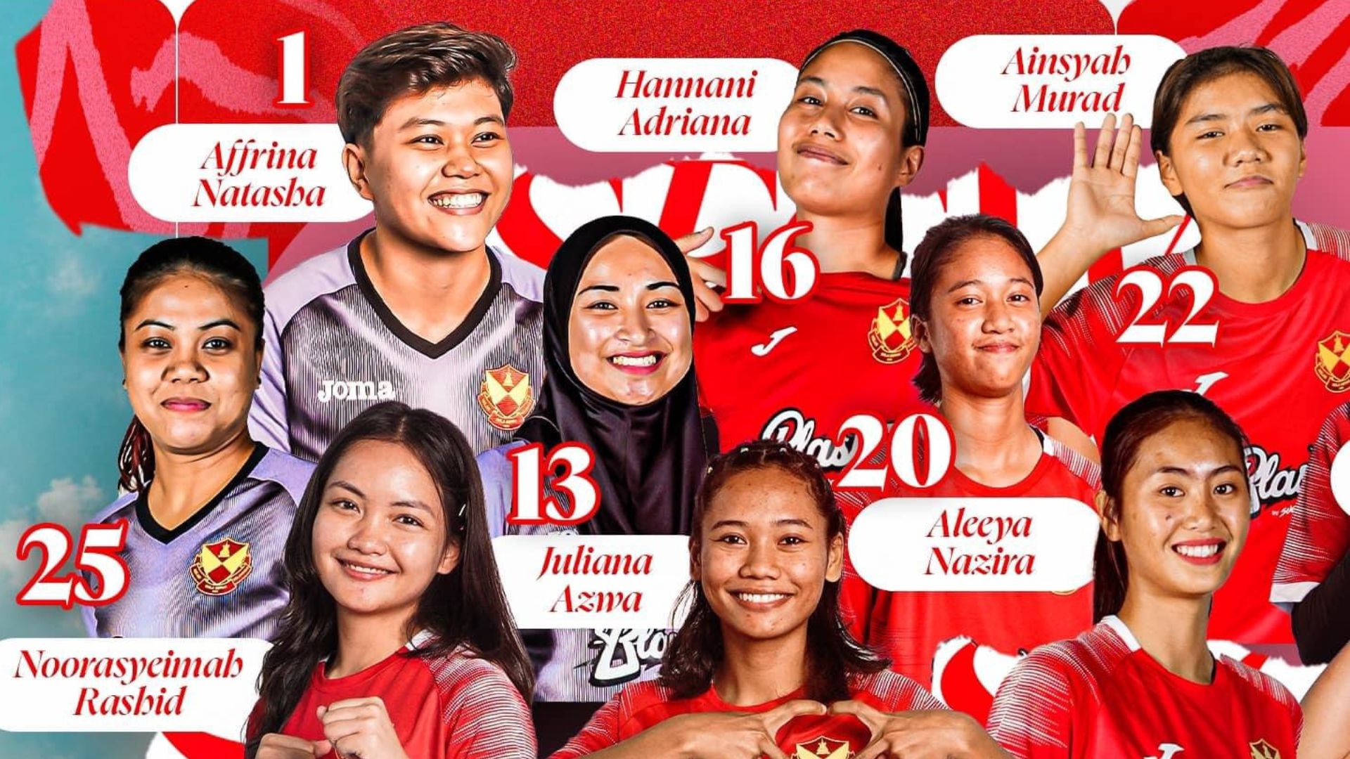 Eva Olivianie & Syafiqa Irisya Ketuai Watak Tumpuan Skuad Wanita Selangor 2024