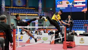 Sepak Takraw Beregu Malaysia Thailand TV