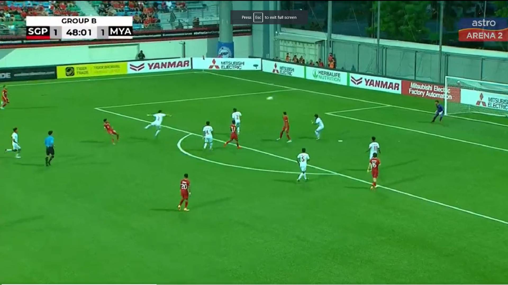 Shah Sulaiman Singapura Myanmar Piala AFF 2022 Astro Arena Piala AFF: Gol Shawal Bantu Singapura Kalahkan Myanmar