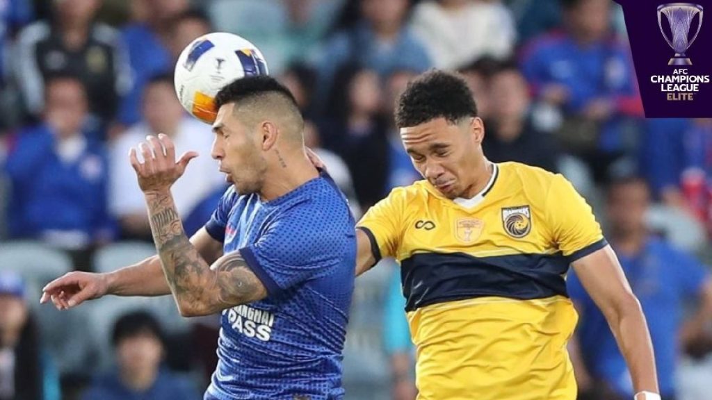 ACLE: Gol Lewat Bantu Central Coast Ikat Shanghai Shenhua