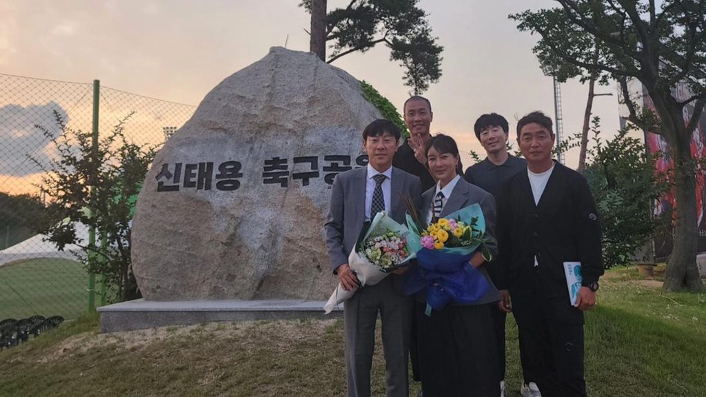 Shin Tae-yong Jadi Nama Taman di Korea Selatan