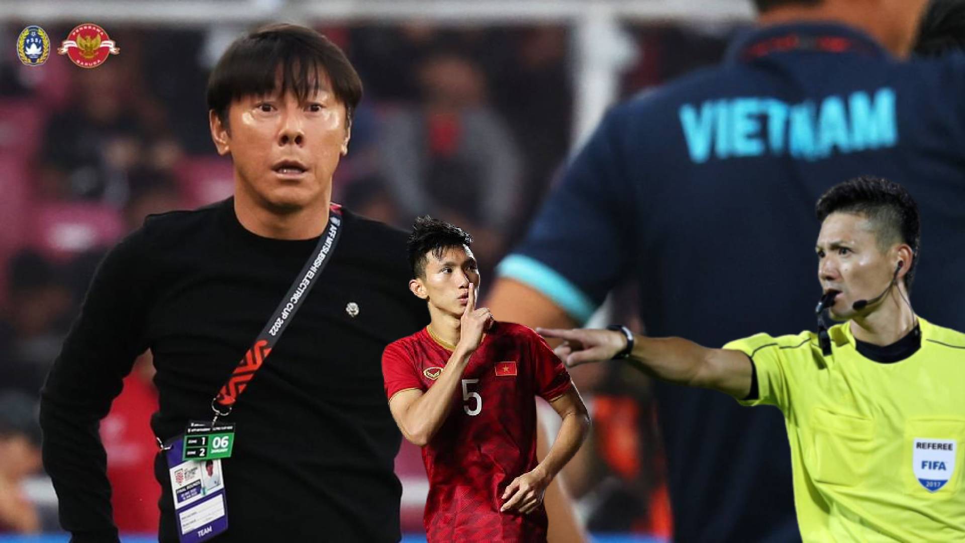 Shin Tae yong Ryuji Sato Van Hau Shin Tae-yong Beri Peringatan Buat Pengadil Dan Van Hau?