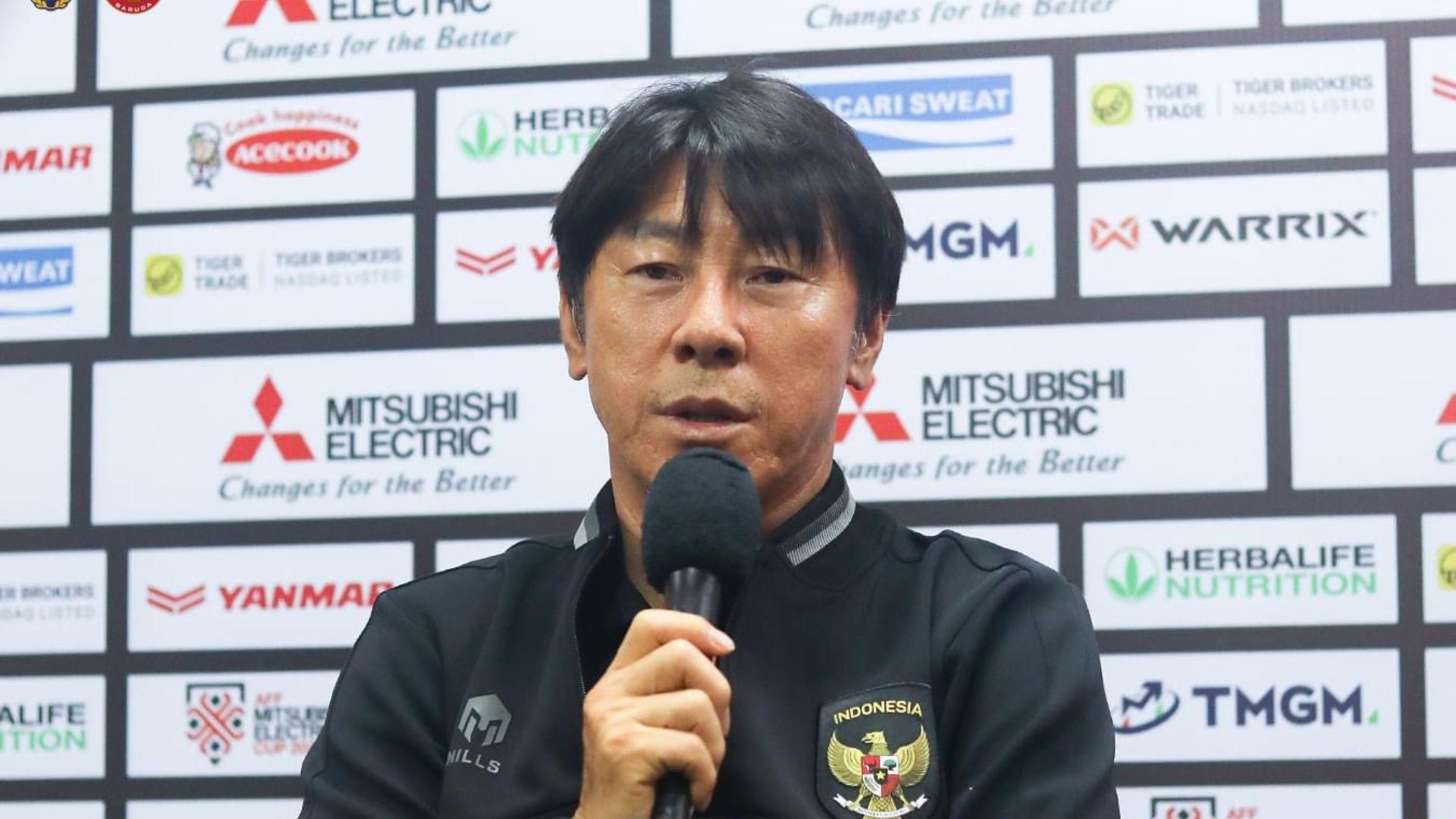Shin taeyong Jawaban Shin Tae-yong Soal Peluang Bawa Pemain Timnas Indonesia U-23 Ke Liga Korea Selatan