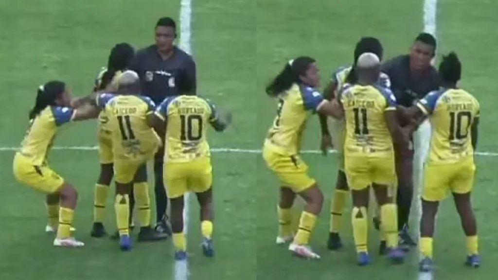 Ganas Mengalahkan Lelaki, Wanita Ini Sepak Pengadil Dengan Muka ‘Manggak’