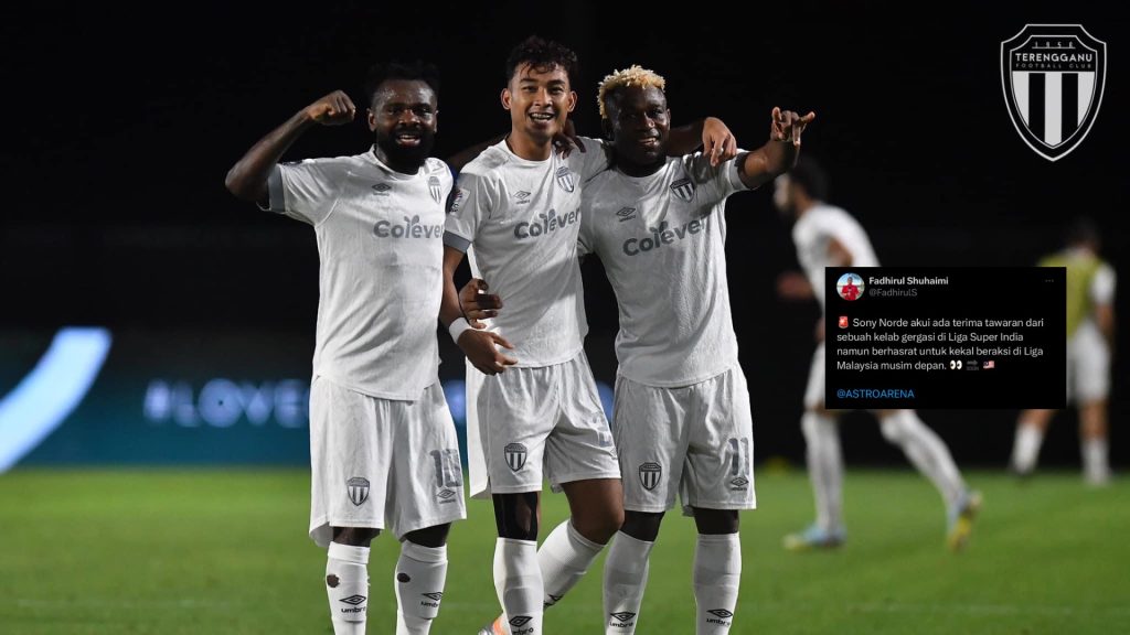 Kelab Liga India Berminat Dapatkan Bintang Terengganu