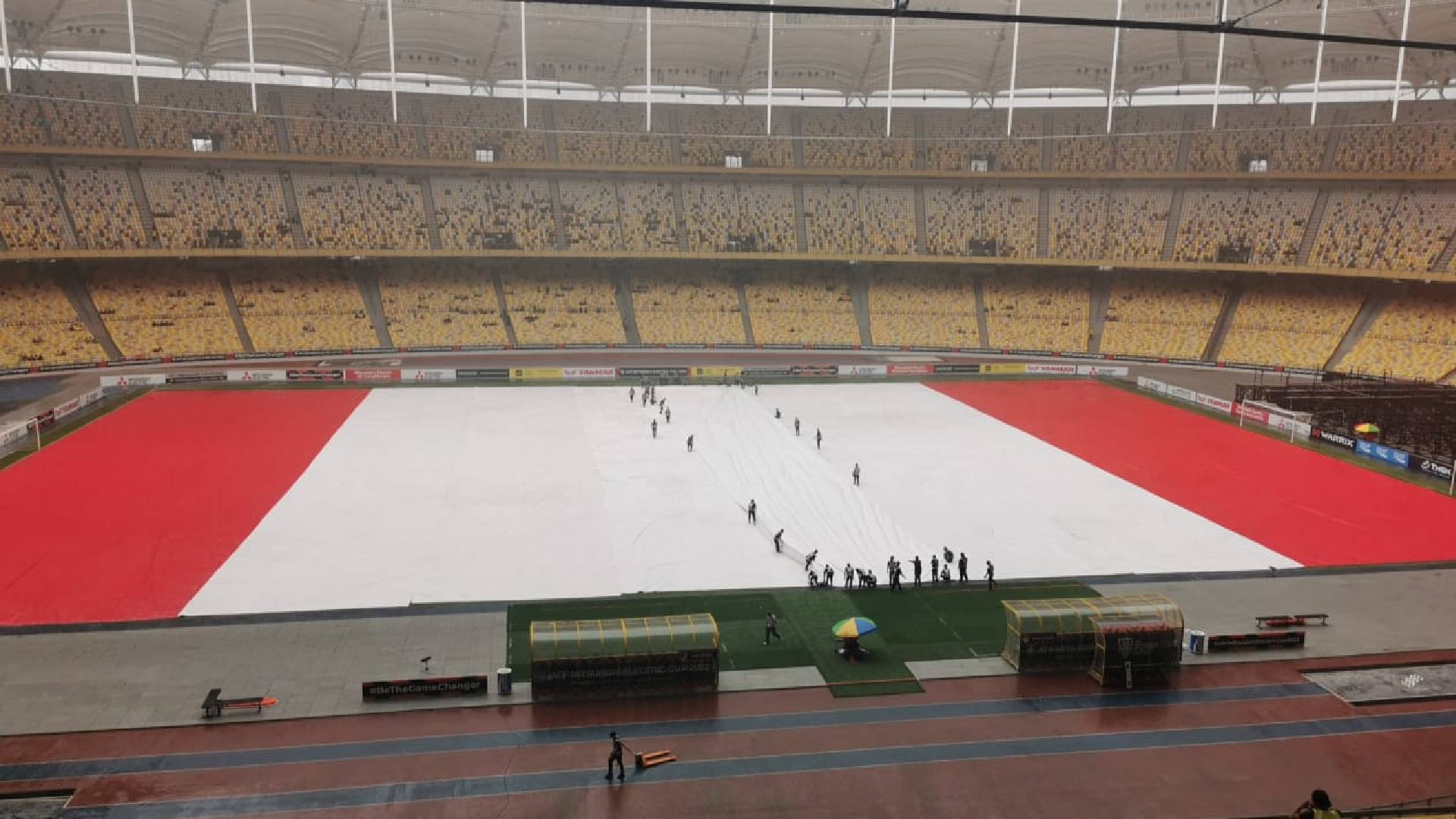 Keadaan Terkini Padang Stadium Nasional Bukit Jalil