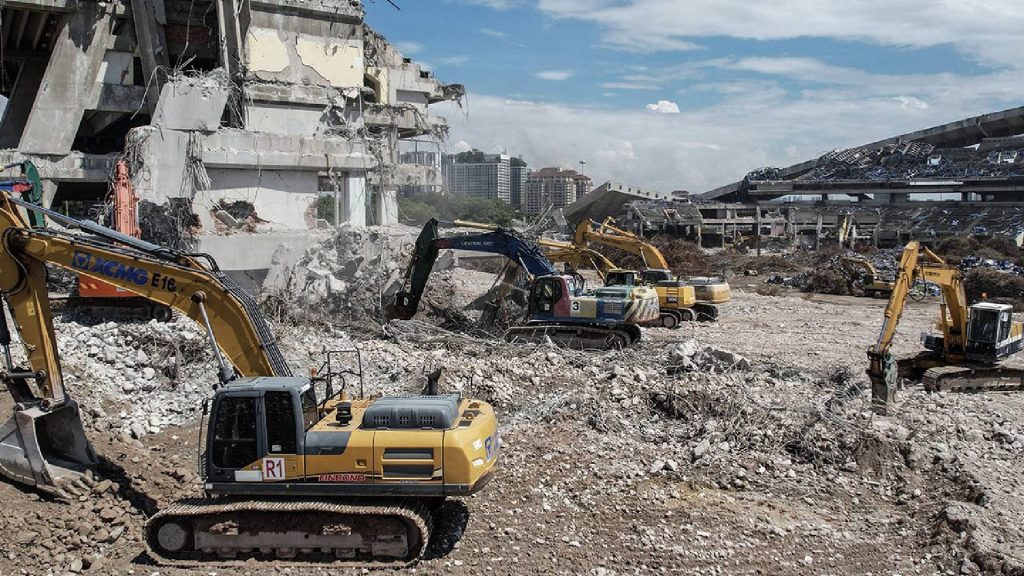 Keadaan Terkini Perobohan Stadium Shah Alam, Dijangka Selesai 2025