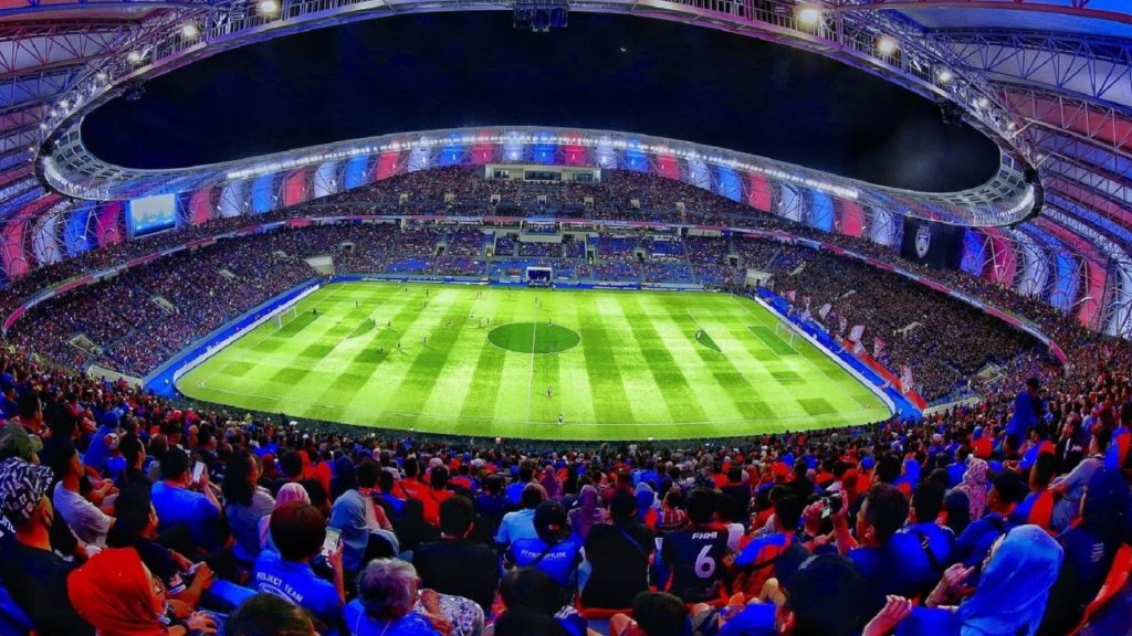 Video: Rakaman Drone Stadium Sultan Ibrahim Papar Suasana Luar Biasa Penyokong JDT