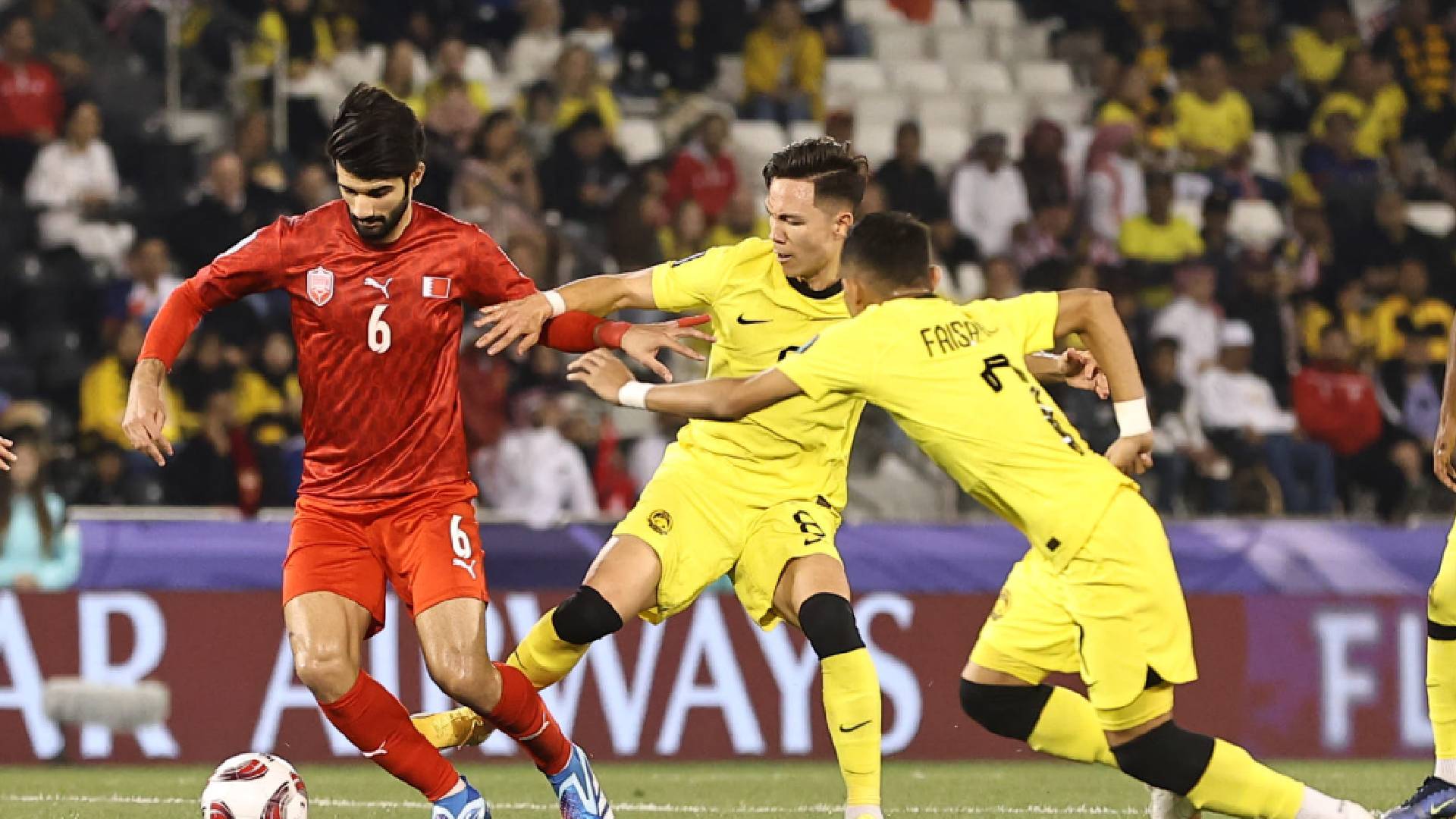 AFC Asian Cup: Malaysia Tewas Bermaruah Kepada Bahrain