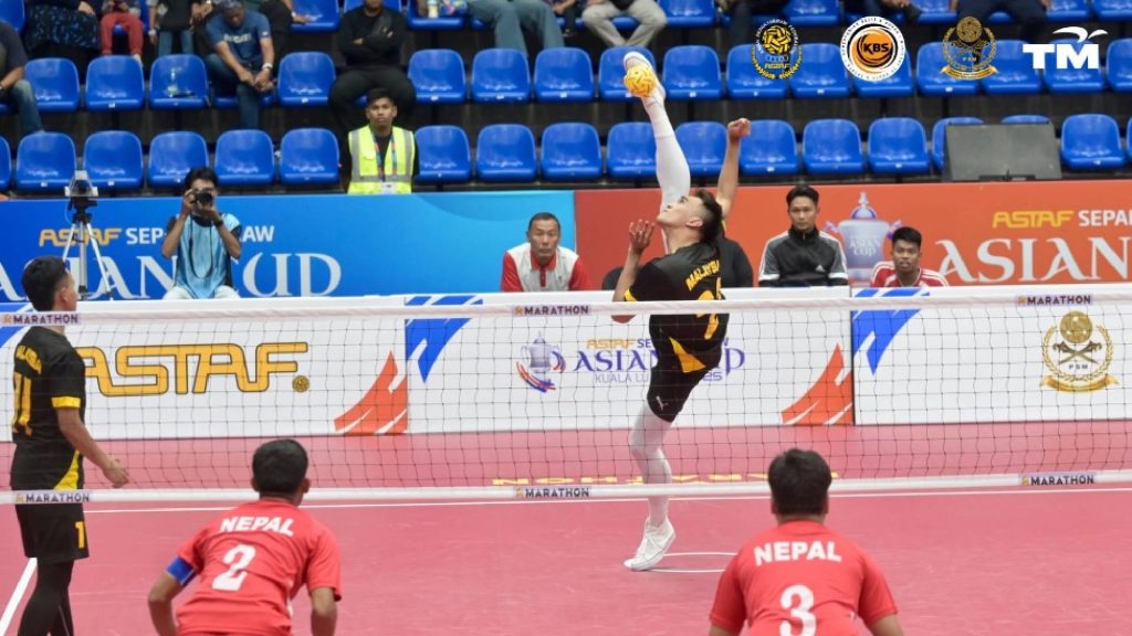 Piala Asia Sepak Takraw: Malaysia Selesa Tewaskan Nepal