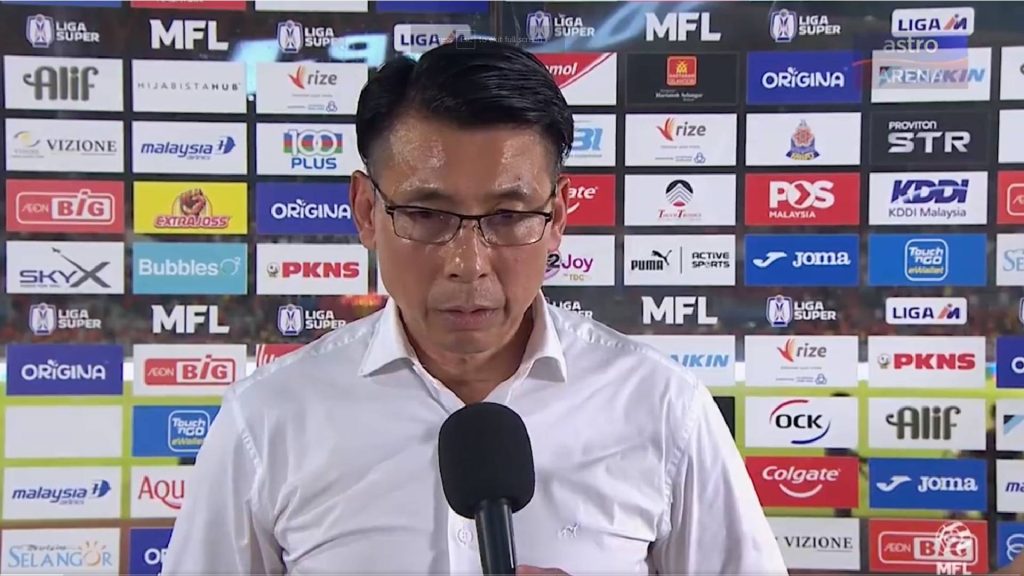 Tan Cheng Hoe Harap Kekalahan Besar Dapat Sedarkan Pemain Selangor