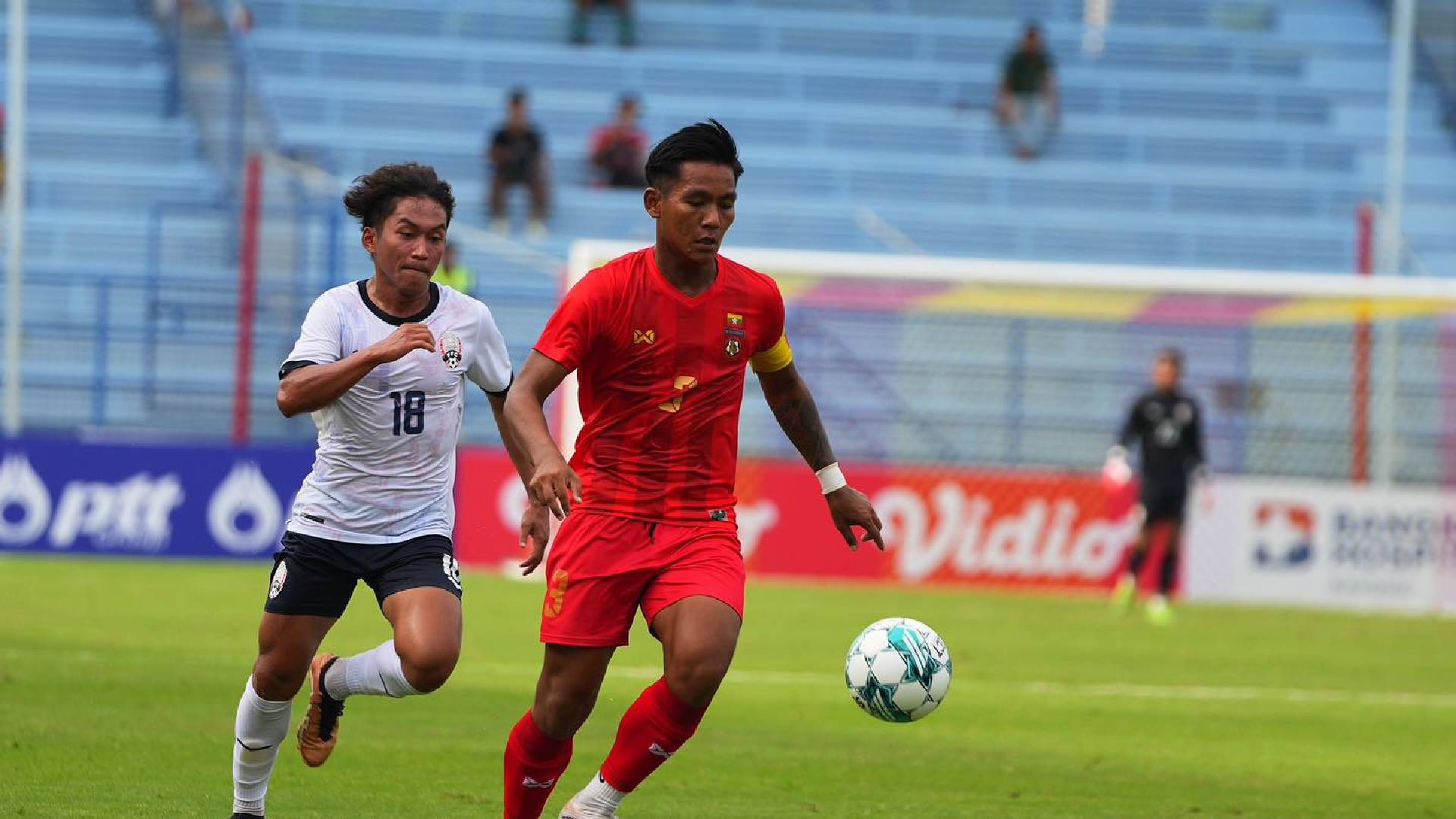 Thet Hein Soe Kemboja Myanmar Piala AFF B 23 FFC AFF U23: Kapten Myanmar Lega Raih Satu Mata