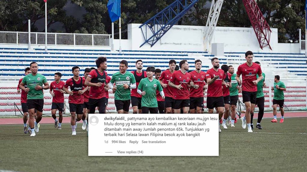 Wajah Lesu Shayne Pattynama Jadi Sorotan Jelang Lawan Filipina