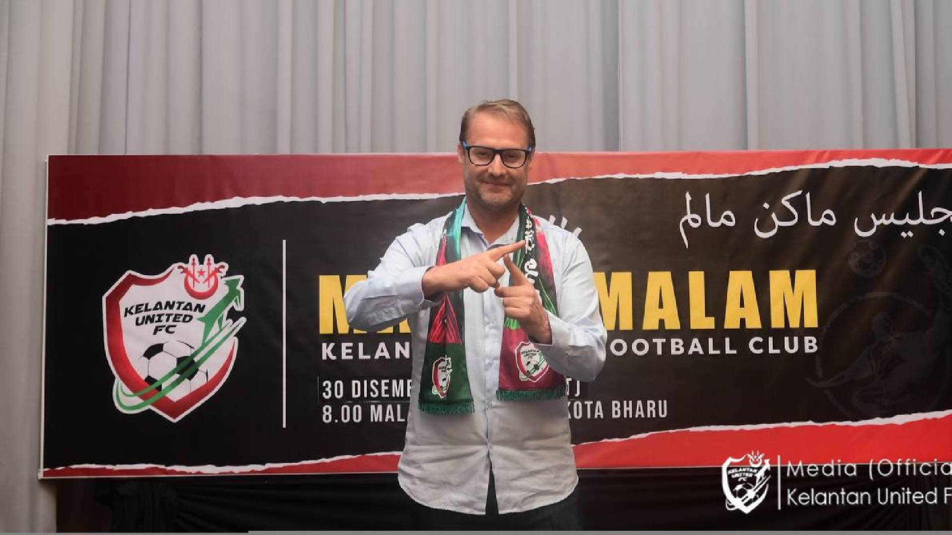 Tomas Trucha Kelantan United FC Bekas Jurulatih Penang, Tomas Trucha Sah Bimbing Kelantan United Musim 2023