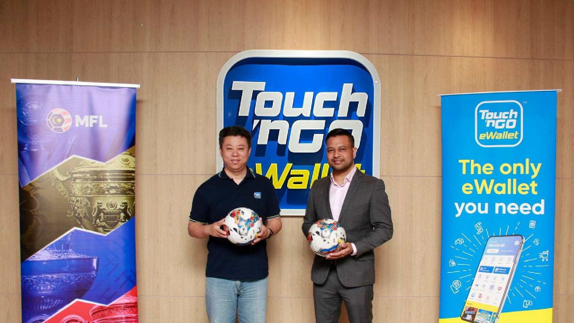 Touch n Go eWallet Malaysian Football League MFL Touch 'n Go eWallet Jalin Kerjasama Strategik Rancakkan Liga Malaysia