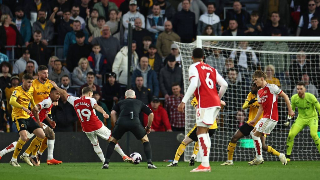 EPL: Arsenal Kembali Terajui Liga, Tundukkan Wolves