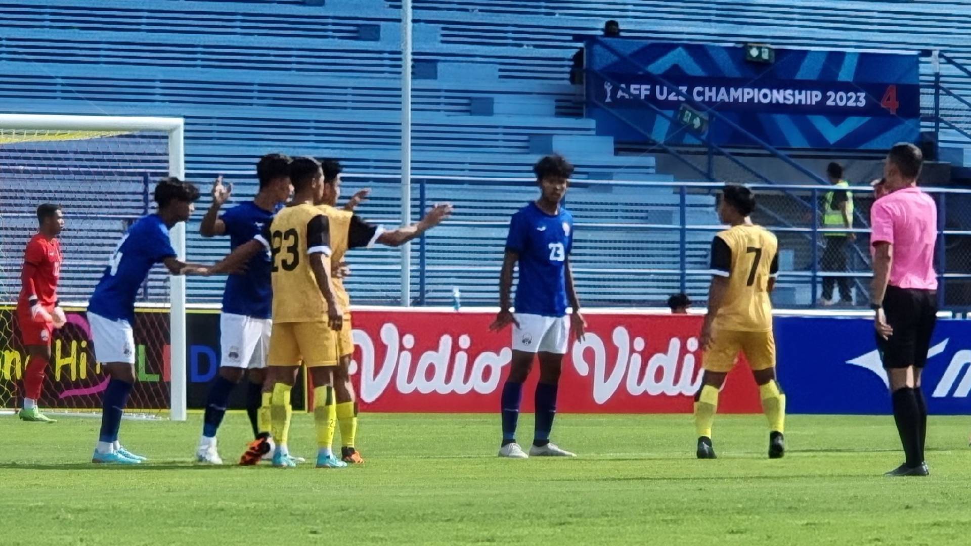 AFF U23: Kemboja 5-0 Brunei