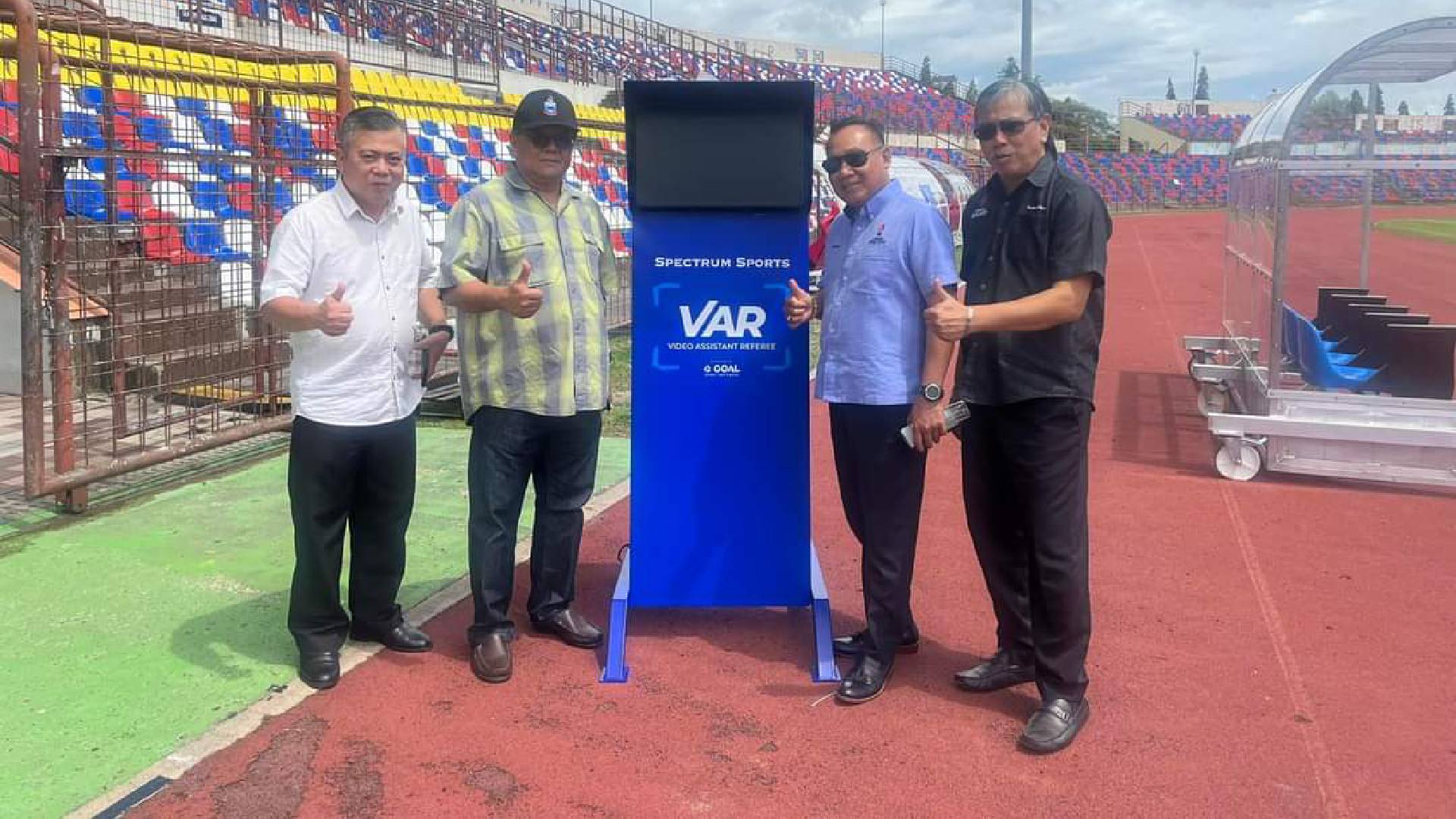 VAR Stadium Likas Pejabat KBS Sabah Sistem VAR Bakal Digunakan Di Stadium Likas