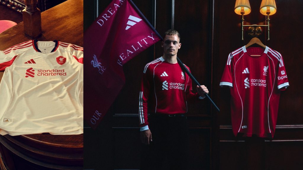 adidas liverpool group min Adidas & Liverpool FC Lancar Jersi Home & Away Baharu Untuk Musim 2025/26