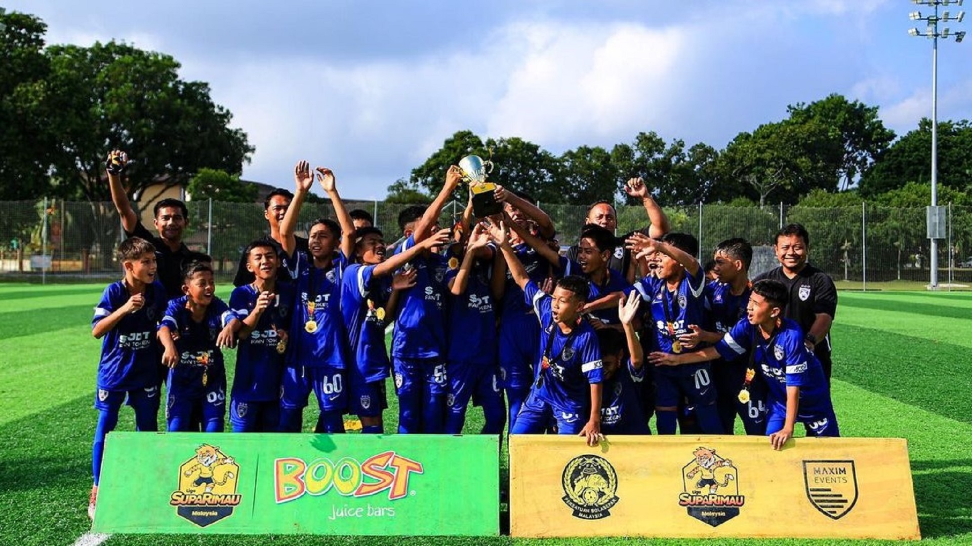 Akademi JDT Terus Unggul, Muncul Juara Liga Suparimau