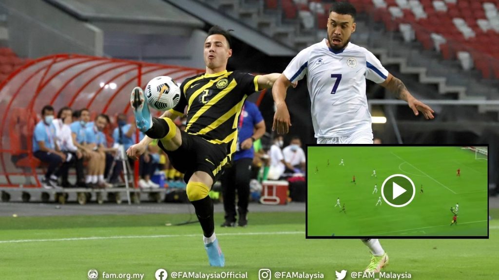 First Touch ‘Bijak’ Dion Cools Yang Hampir Beri Gol Buat Malaysia