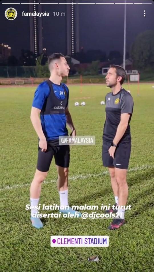 cools training Kelibat Dion Cools Sewaktu Sesi Latihan Harimau Malaya Ubati Resah Penyokong cools training Kelibat Dion Cools Sewaktu Sesi Latihan Harimau Malaya Ubati Resah Penyokong
