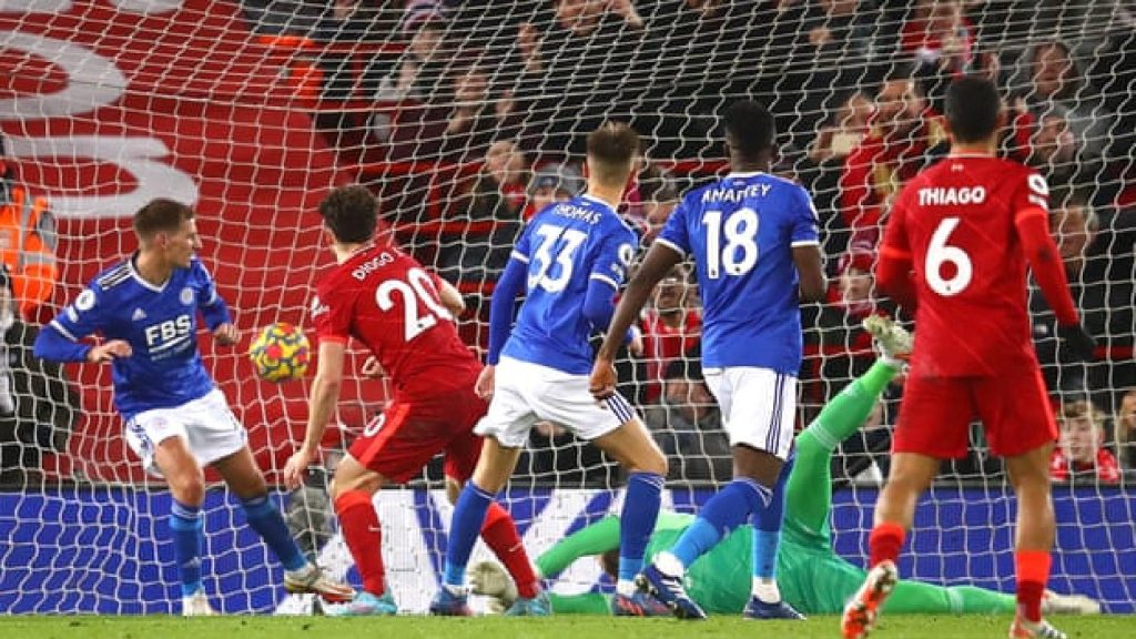 EPL: Dua Gol Diogo Jota Benam Leicester