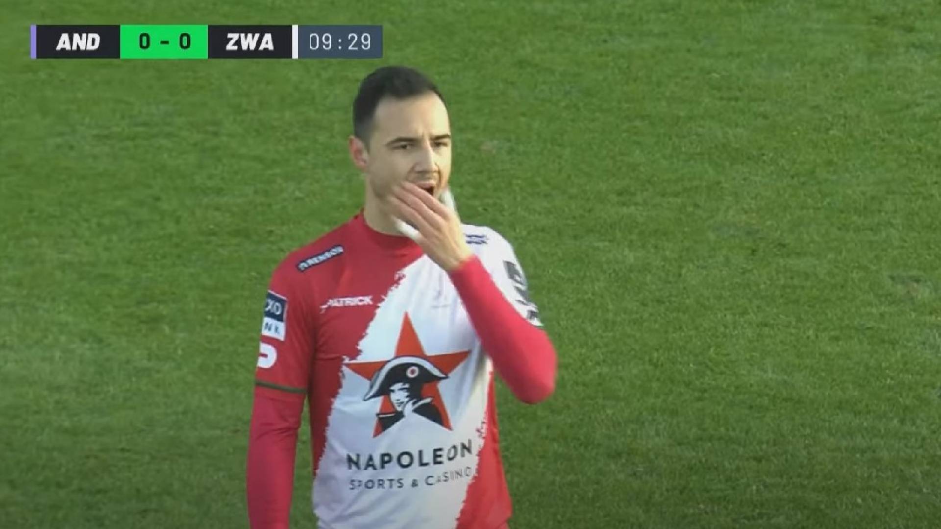 dion cools anderlecht vs zulte waregem TV