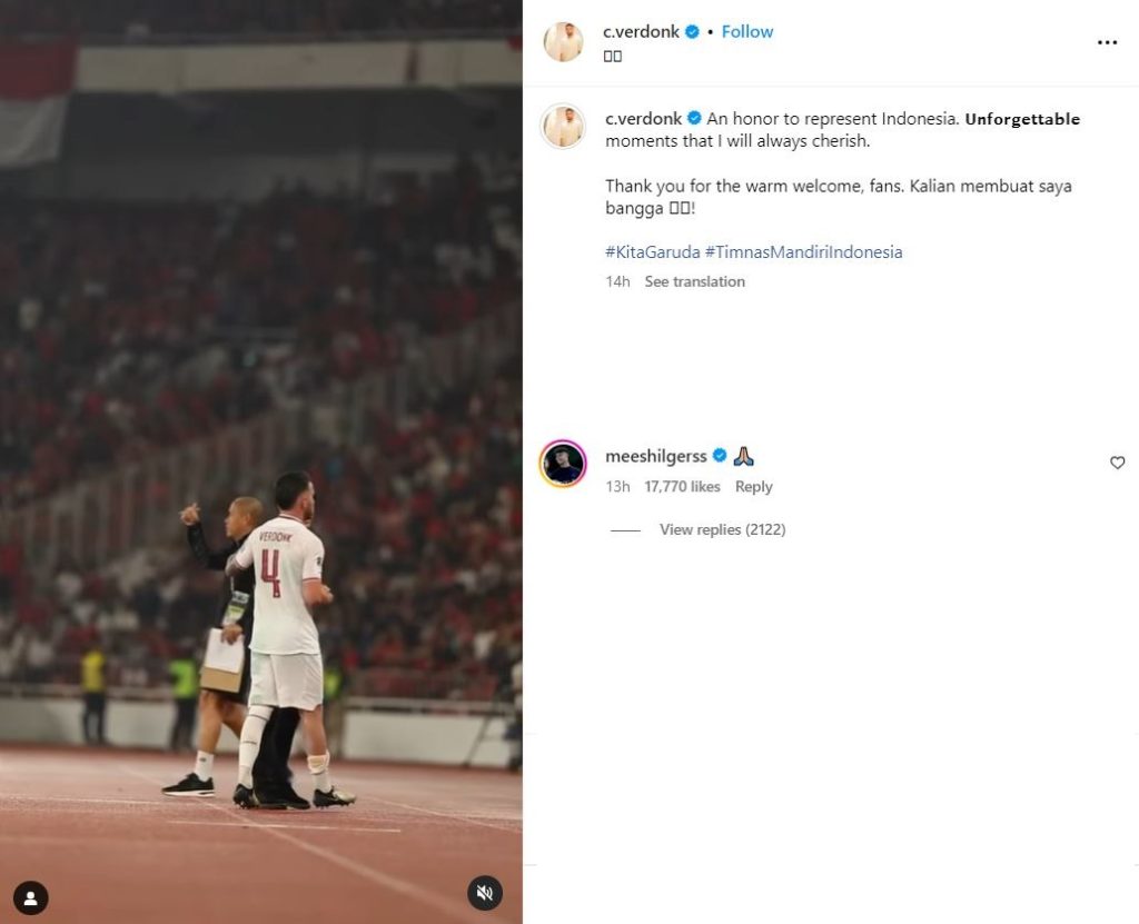 gjhkh Mees Hilgers Komentari Debut Calvin Verdonk
