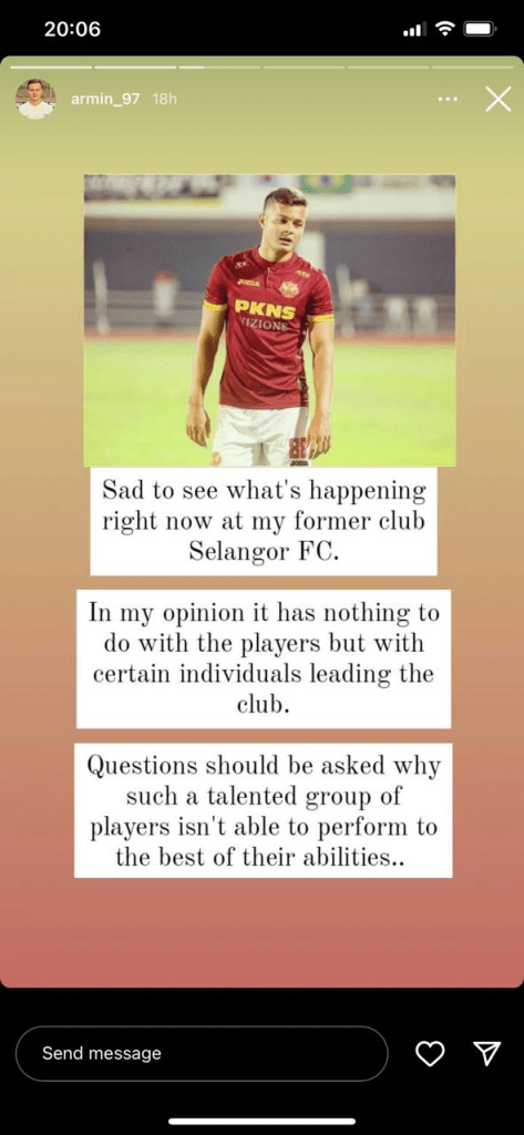 image 17 Bekas Pemain Selangor Bersuara Sekali Lagi