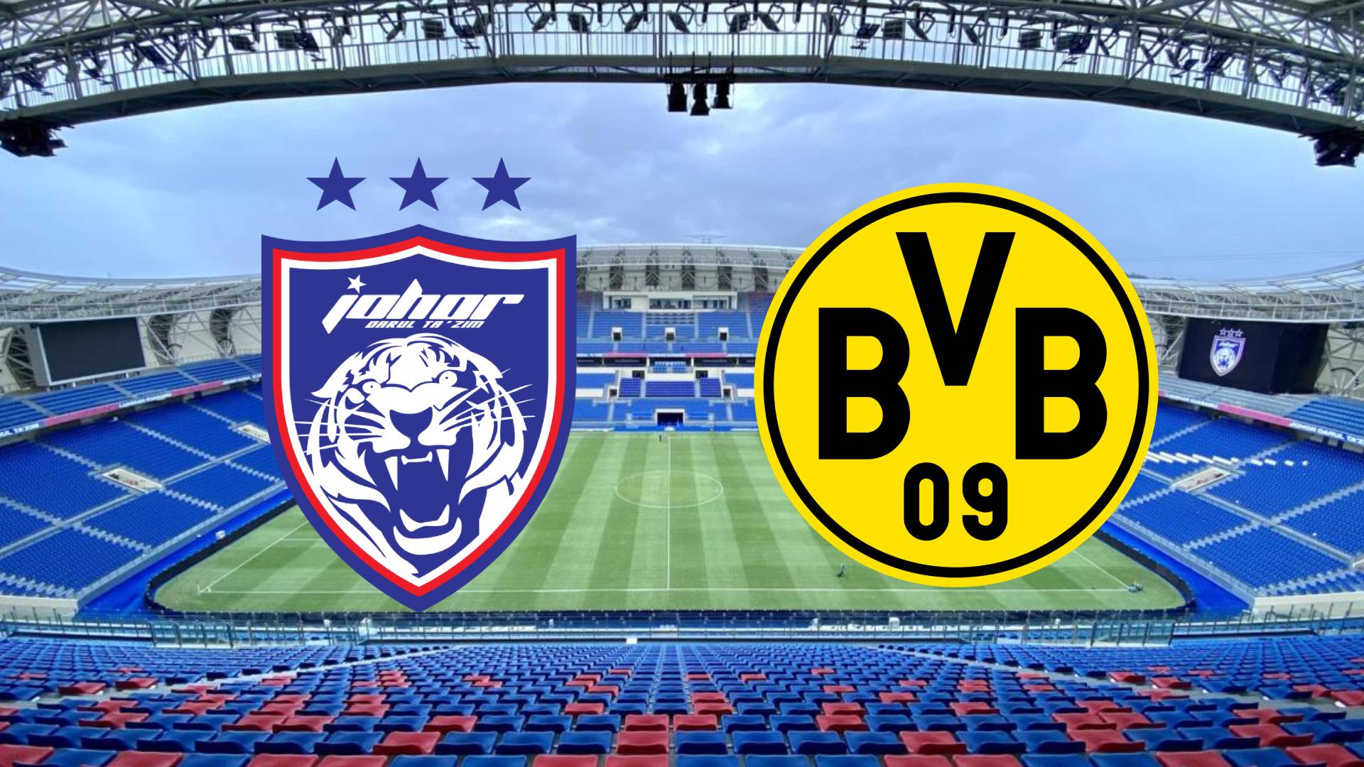 JDT Untuk Semua, Tiket JDT vs Borussia Dortmund Dijual Dengan Harga Tak Masuk Akal