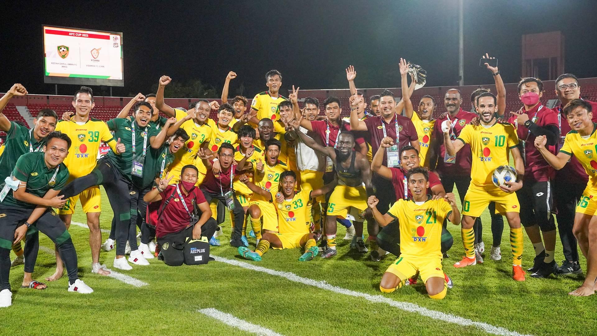 kedah vs visakha kda fc Piala AFC: Kedah Ajar Visakha Cara Bermain Bola Sepak