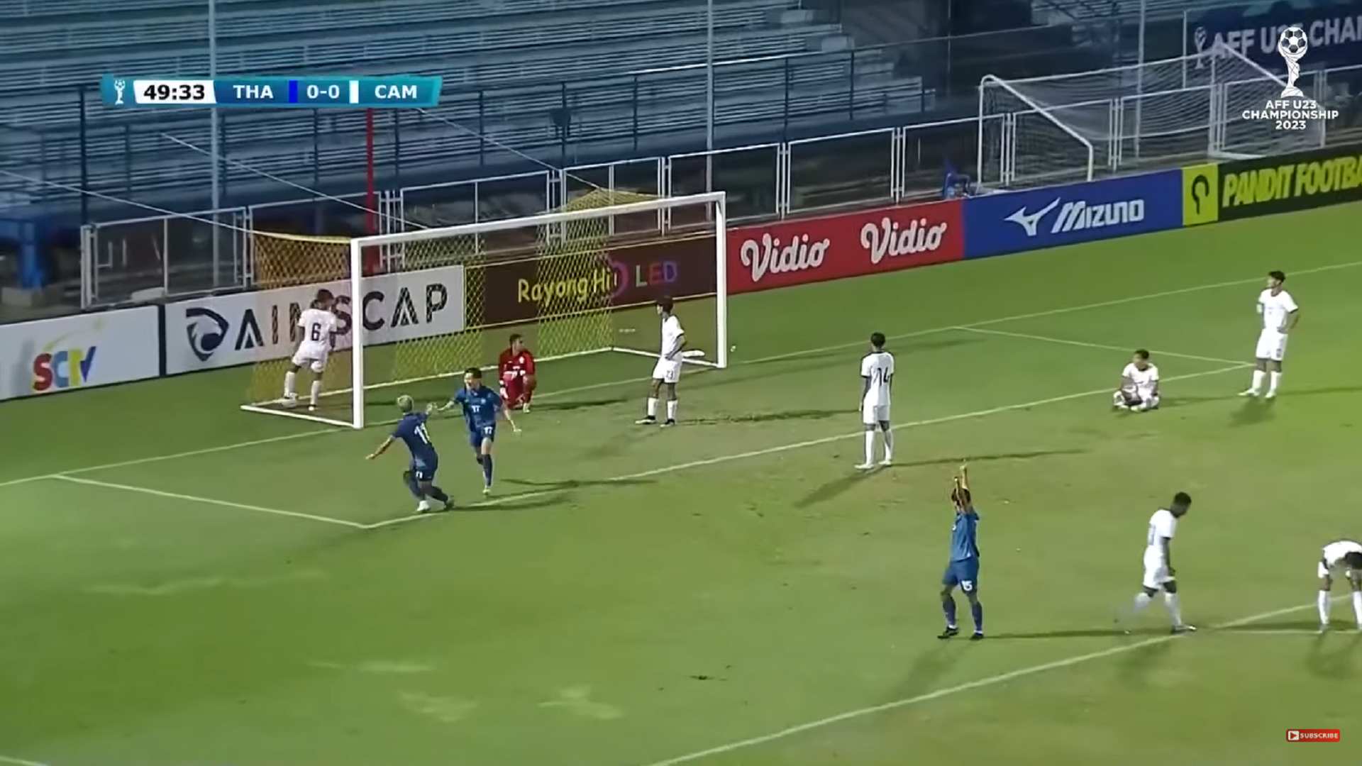 AFF U23: Aksi Kalut Buat Penjaga Gol Kemboja Terjaring Gol Sendiri