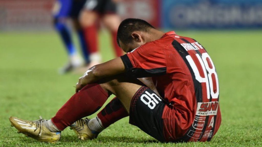 Khalaif Naskam Menangis Dapat Skor Lawan JDT